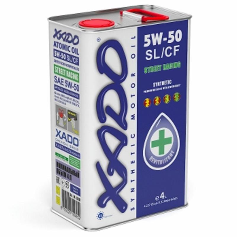 XADO Atomic 5w50 4L - syntetyczny olej + revitalizant | Sklep online Galonoleje.pl