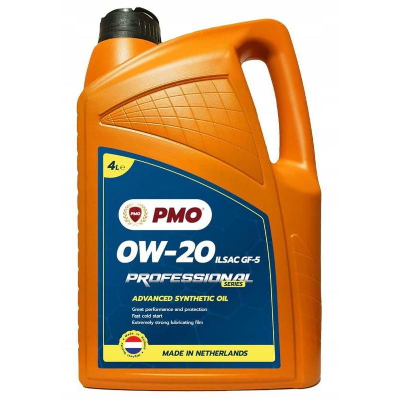 PMO Professional GF-5 0w20 4L - syntetyczny olej silnikowy | Sklep online Galonoleje.pl