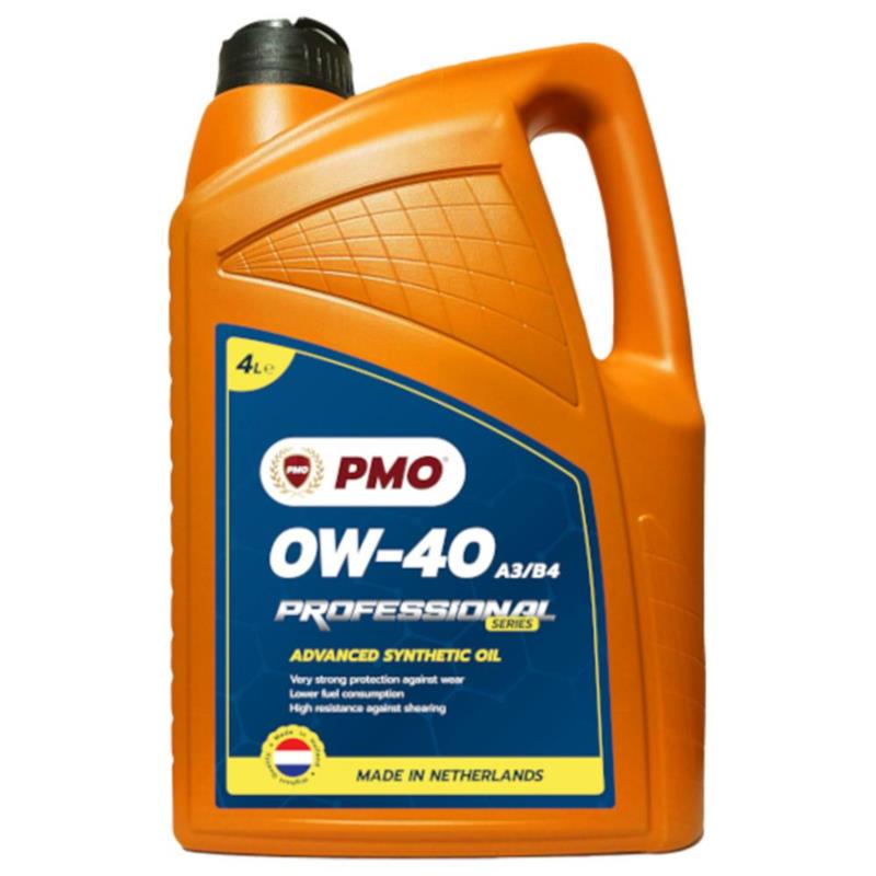 PMO Professional A3/B4 0w40 4L - syntetyczny olej silnikowy | Sklep online Galonoleje.pl