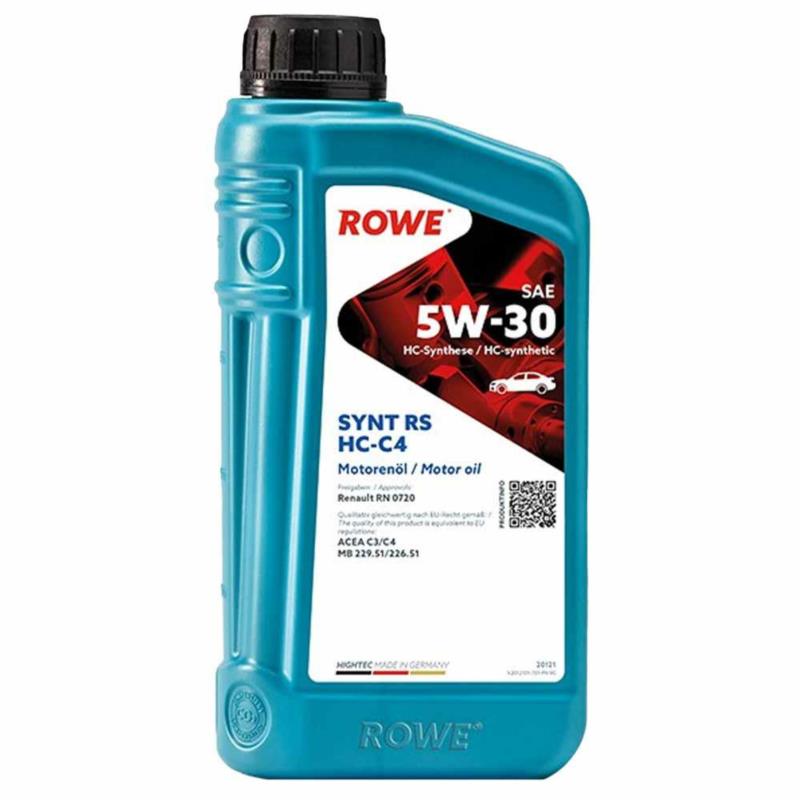 ROWE HIGHTEC SYNT RS HC-C4 5W30 1L - syntetyczny olej silnikowy | Sklep online Galonoleje.pl