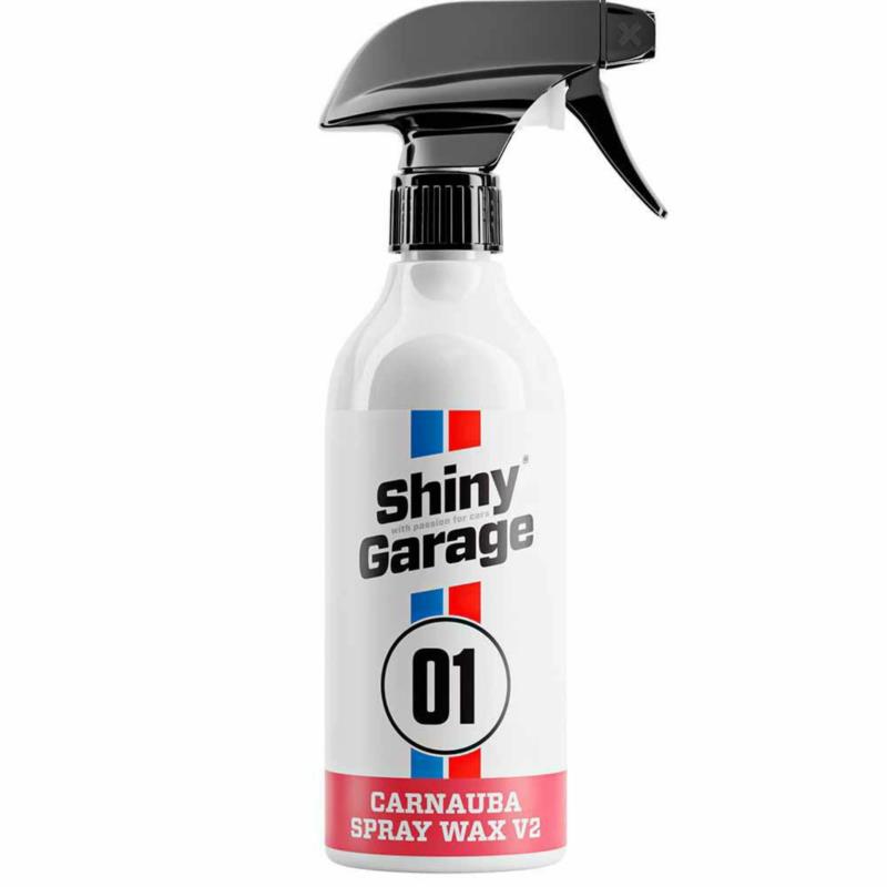 SHINY GARAGE Carnauba Spray Wax V2 500ml - wosk zabezpieczający karoserię | Sklep online Galonoleje.pl
