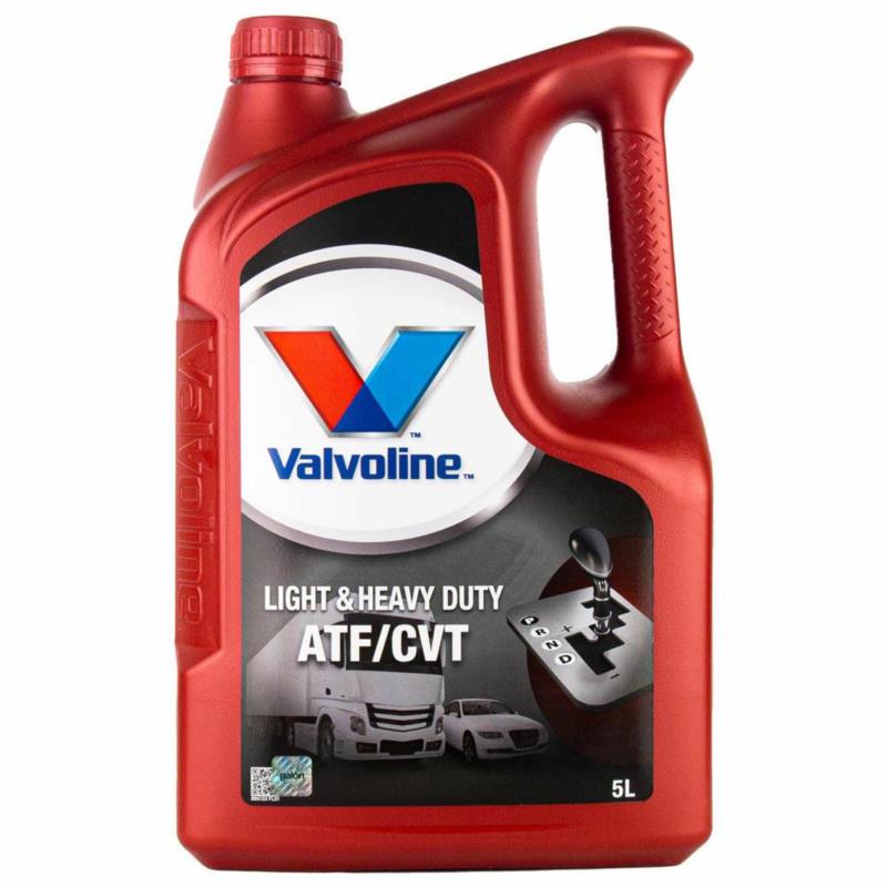 VALVOLINE Light & Heavy Duty  ATF/CVT 5L- olej do skrzyni biegów automatycznej | Sklep online Galonoleje.pl