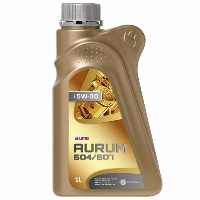 LOTOS Aurum 504/507 5W30 1L - syntetyczny olej silnikowy | Sklep online Galonoleje.pl