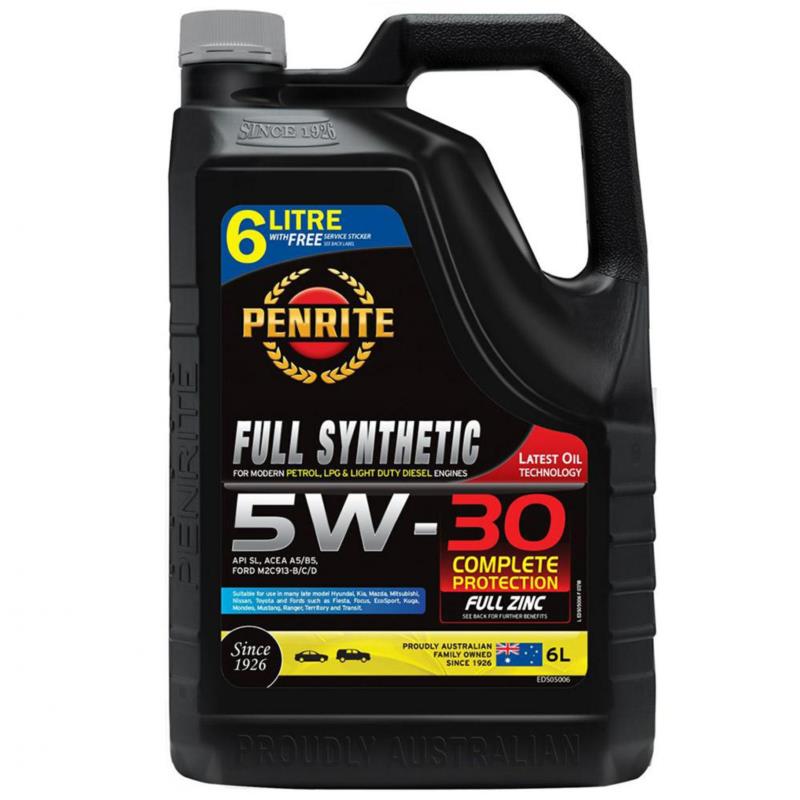 PENRITE FULL SYNTHETIC 5W30 6L - syntetyczny olej silnikowy | Sklep online Galonoleje.pl