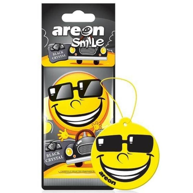 AREON Dry Smile - Black Crystal - zapach do samochodu | Sklep online Galonoleje.pl