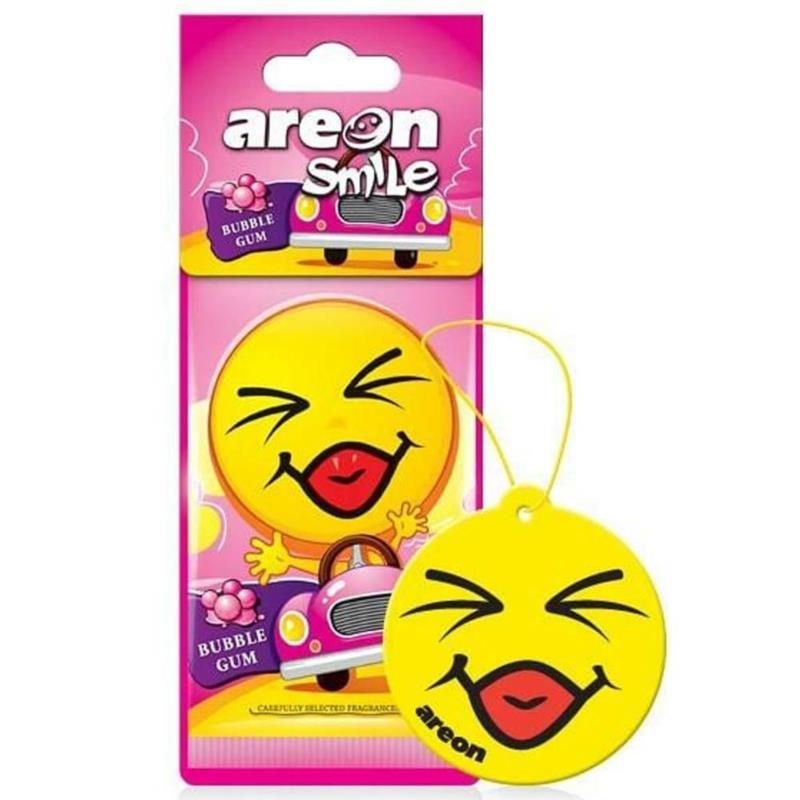 AREON Dry Smile - Bubble Gum - zapach do samochodu | Sklep online Galonoleje.pl