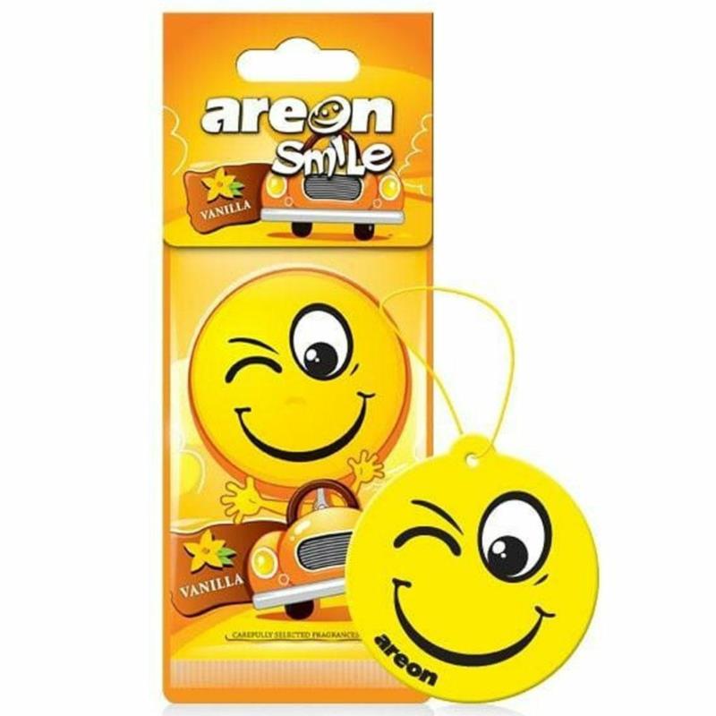 AREON Dry Smile - Vanilla - zapach do samochodu | Sklep online Galonoleje.pl