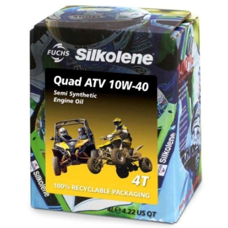 FUCHS Silkolene Quad ATV 4 10W40 4L - półsyntetyczny olej do quada | Sklep online Galonoleje.pl