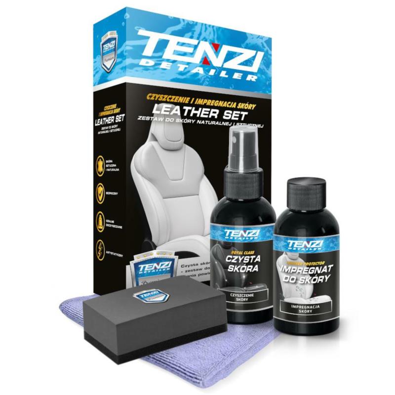 TENZI Detailer Leather Set PL 100ml - do czyszczenia i impregnacji skóry | Sklep online Galonoleje.pl