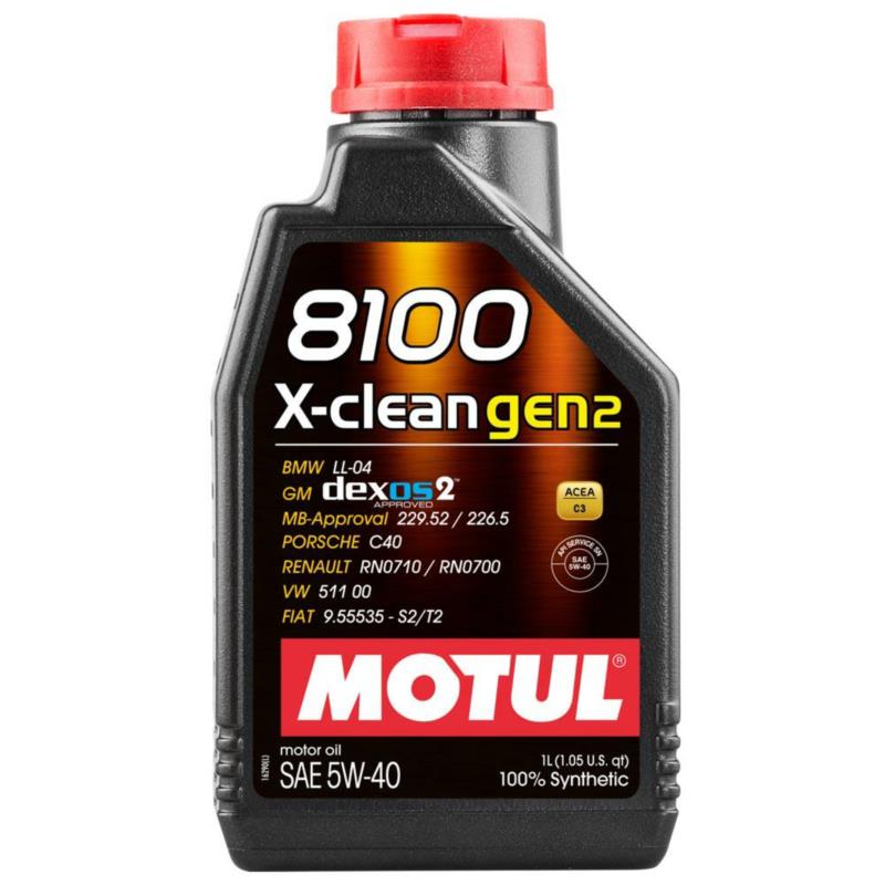 MOTUL 8100 X-Clean C3 5w40 gen2 1L - syntetyczny olej silnikowy | Sklep online Galonoleje.pl