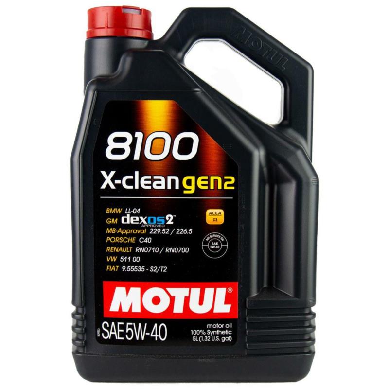 MOTUL 8100 X-Clean C3 5w40 gen2 5L - syntetyczny olej silnikowy | Sklep online Galonoleje.pl