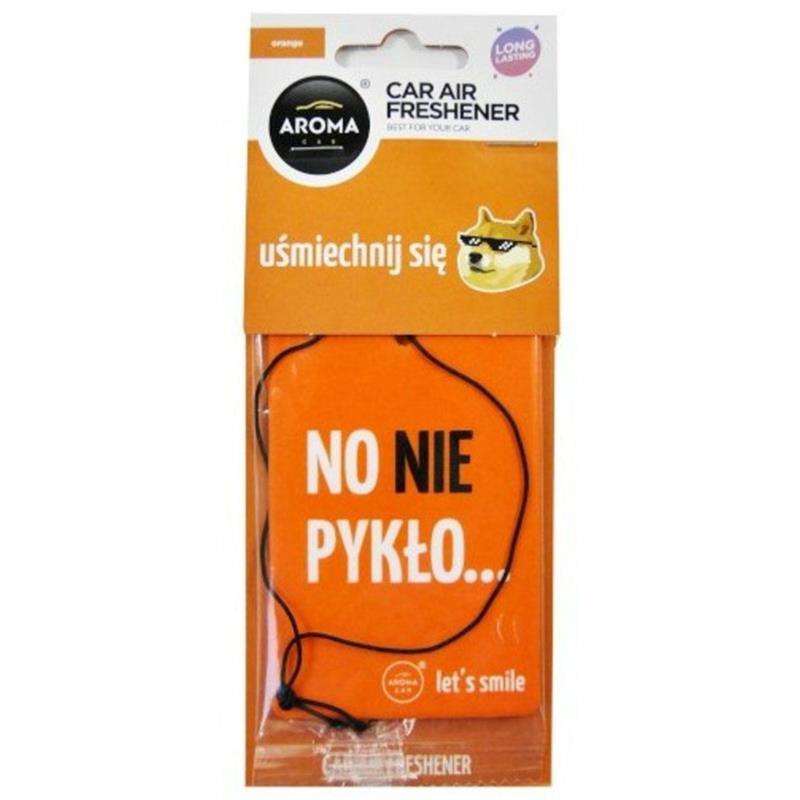 Zapach do samochodu AROMA Cel. Lets Smile - Orange | Sklep online Galonoleje.pl