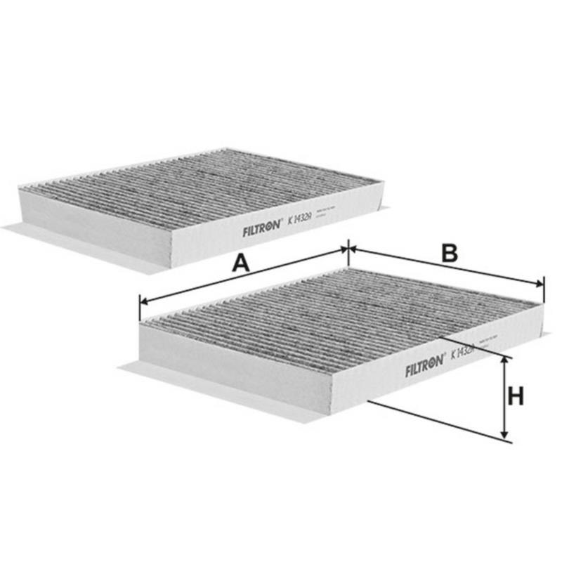 FILTRON Filtr kabiny węglowy K1432A-2X | Sklep online Galonoleje.pl
