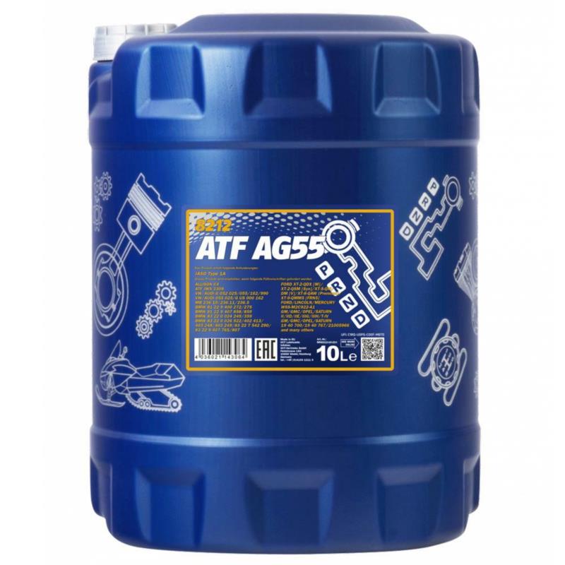 MANNOL ATF AG55 10L 6HP - olej przekładniowy do skrzyni automatycznej | Sklep online Galonoleje.pl