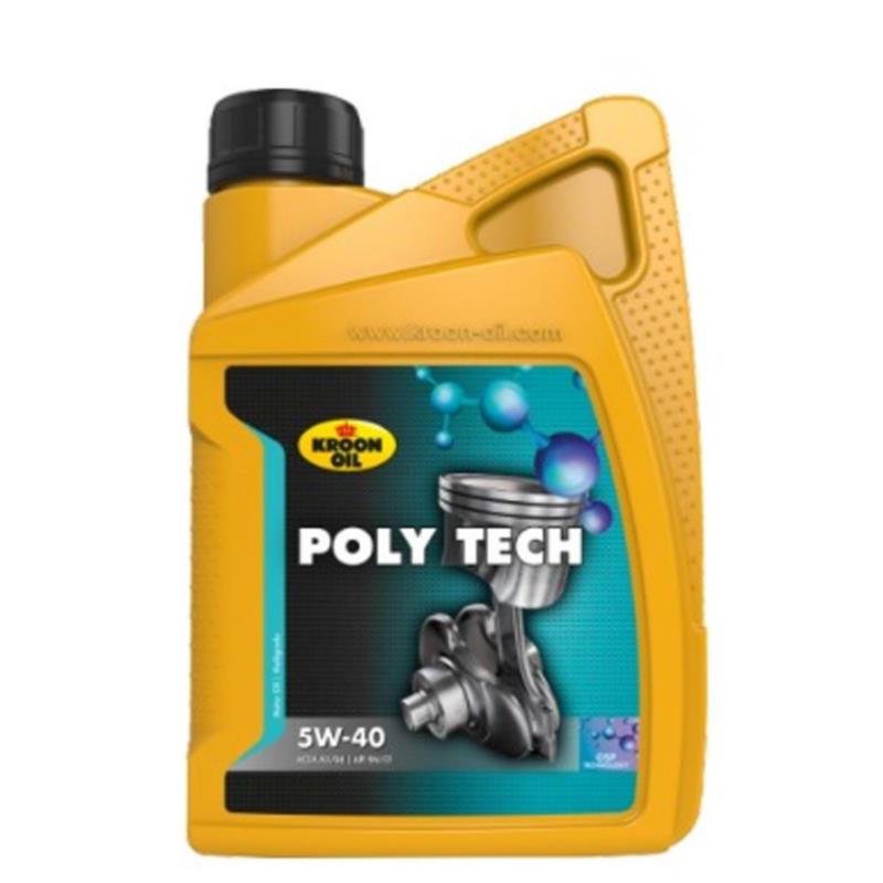 KROON OIL Poly Tech 5w40 1L - syntetyczny PAO | Sklep online Galonoleje.pl