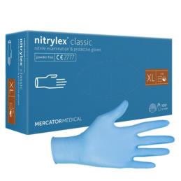 MERCATOR Nitrylex Classic XL - rękawice nitrylowe niebieskie | Sklep online Galonoleje.pl