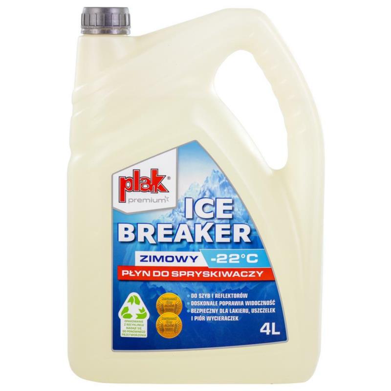 PLAK płyn zimowy Ice Breaker 4L - płyn do sprywskiwaczy -22C | Sklep online Galonoleje.pl