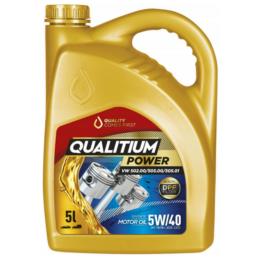 QUALITIUM Power 5W40 5L - syntetyczny olej silnikowy | Sklep online Galonoleje.pl