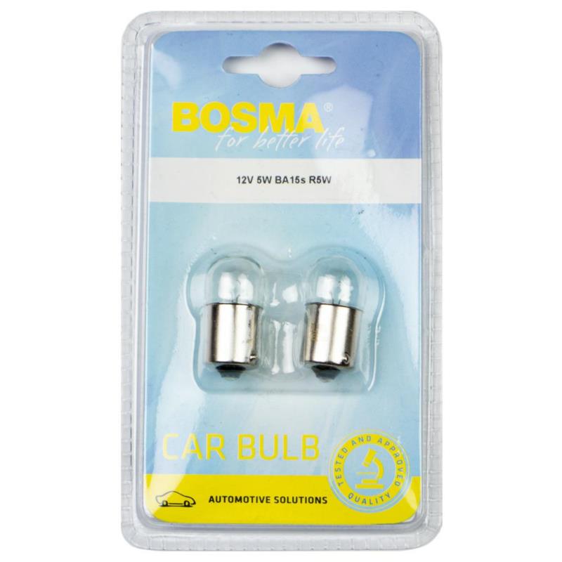 BOSMA R5W 12V-5W 2szt. blister 1581B | Sklep online Galonoleje.pl