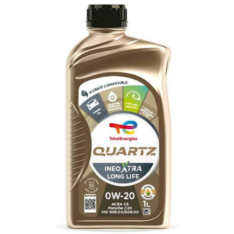 TOTAL Quartz Ineo Xtra Long Life 0W20 1L - syntetyczny olej silnikowy | Sklep online Galonoleje.pl