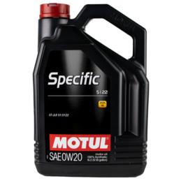 MOTUL Specific 5122 C5 0w20 5L - olej syntetyczny | Sklep online Galonoleje.pl