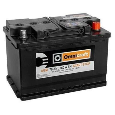 OMNICRAFT Akumulator 70Ah 760A