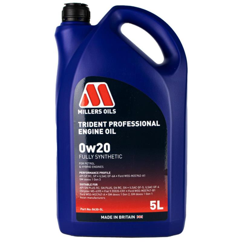 MILLERS Trident Professional 0w20 5L - olej silnikowy | Sklep online Galonoleje.pl