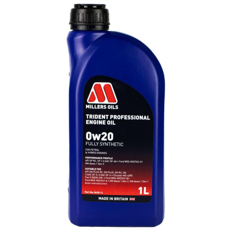 MILLERS Trident Professional 0w20 1L - olej silnikowy | Sklep online Galonoleje.pl
