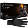 MERCATOR GoGrip wzmacniane rękawice nitrylowe czarne XL | Sklep online Galonoleje.pl