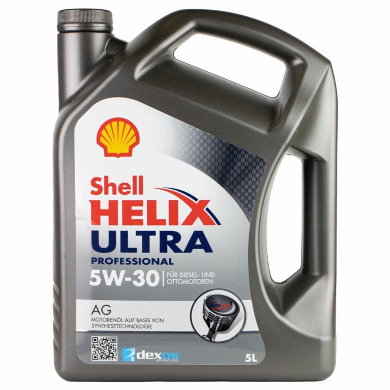 SHELL Ultra Professional AG 5W30 5L - syntetyczny olej silnikowy | Sklep online Galonoleje.pl