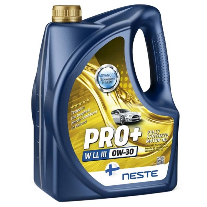 NESTE Pro+ W LL III 0W30 4L - syntetyczny olej silnikowy | Sklep online Galonoleje.pl