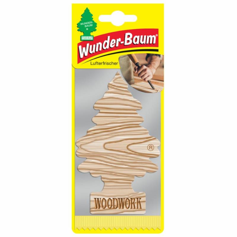 WUNDER BAUM Choinka - Woodwork - zapach do samochodu | Sklep online Galonoleje.pl