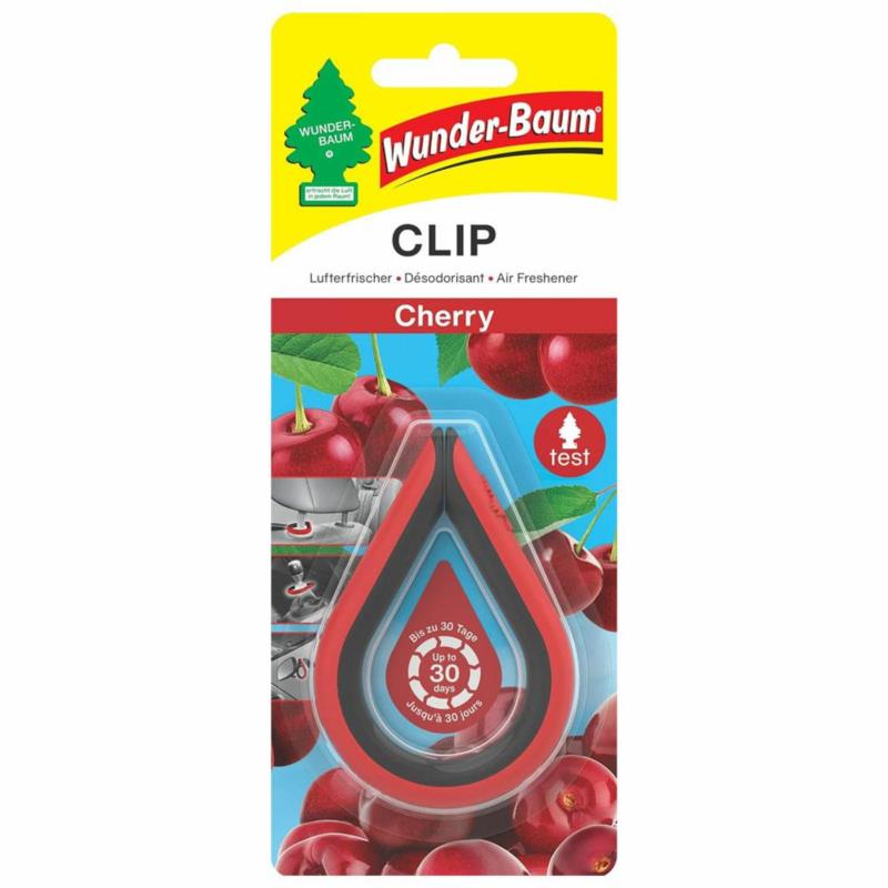 WUNDER BAUM Clip - cherry - zapach do samochodu | Sklep online Galonoleje.pl