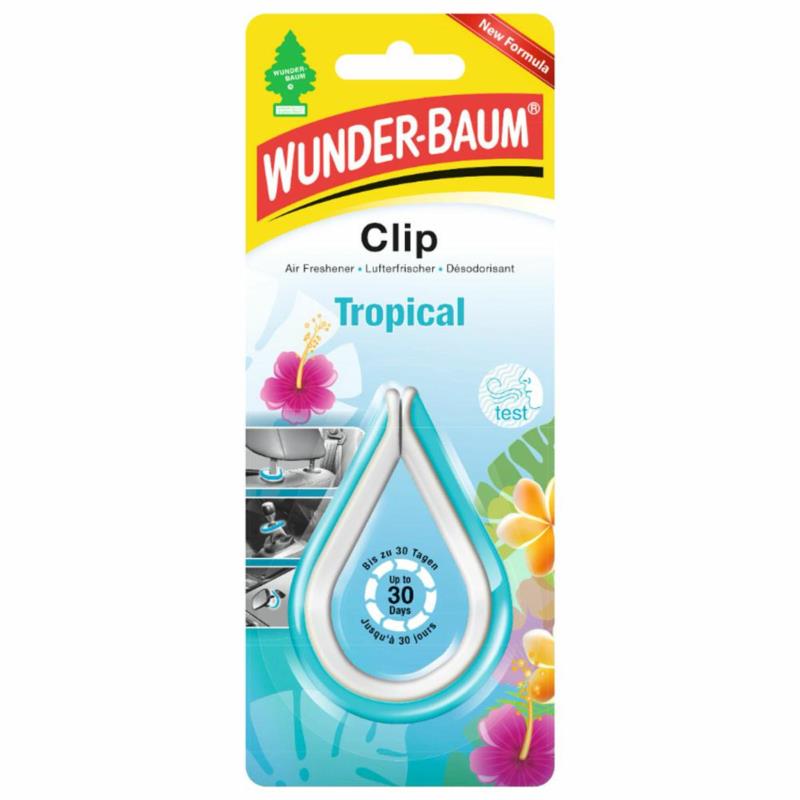 WUNDER BAUM Clip - tropical - zapach do samochodu | Sklep online Galonoleje.pl