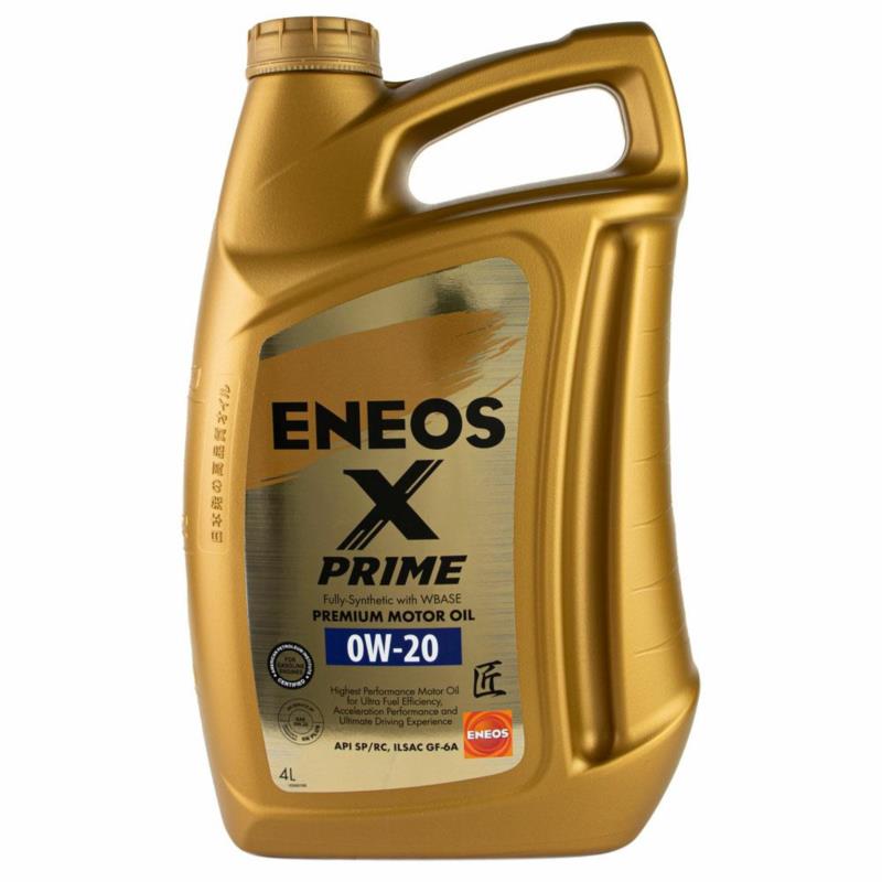 ENEOS X Prime 0W20 4L - japoński syntetyczny olej silnikowy | Sklep online Galonoleje.pl