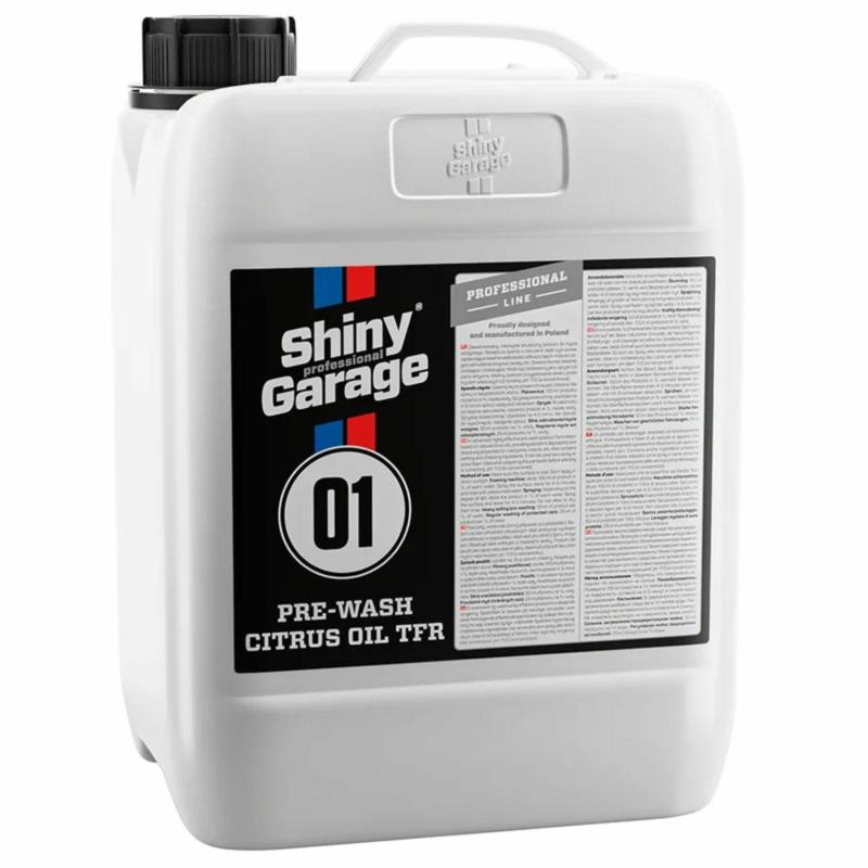 SHINY GARAGE Pre-Wash Citrus Oil 5L TFR - produkt do mycia wstępnego | Sklep online Galonoleje.pl