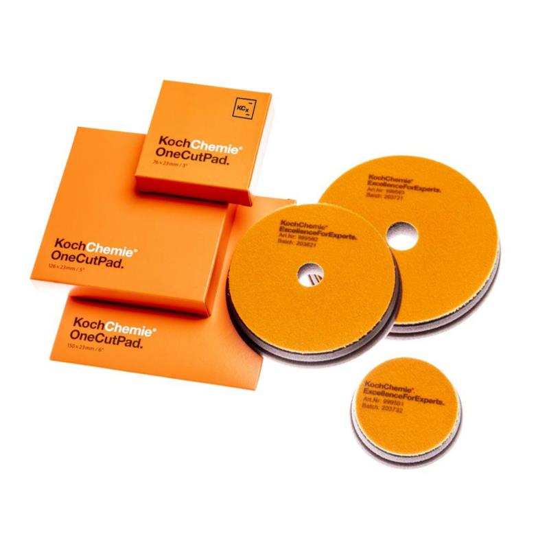 KOCH One Cut Pad 126x23mm Orange - pad polerski | Sklep online Galonoleje.pl