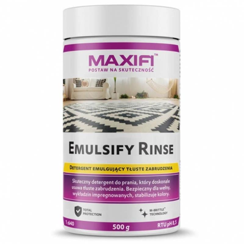 MAXIFI Emulsify Rinse 500g - proszek do prania ekstrakcyjnego | Sklep online Galonoleje.pl