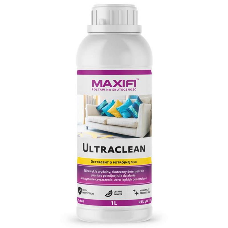 MAXIFI Ultraclean 1L - detergent do prania o potrójnej sile działania | Sklep online Galonoleje.pl