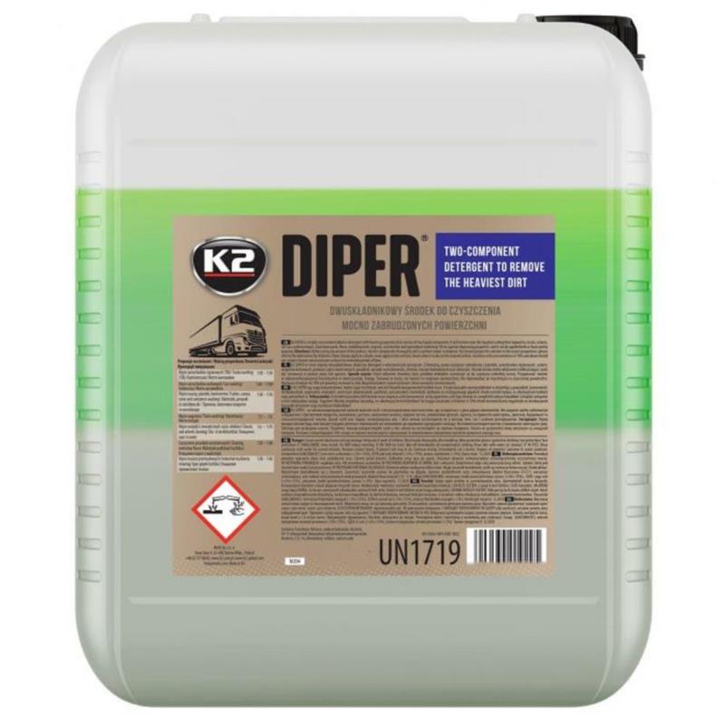 K2 Diper 25kg - Dwuskładnikowy środek do usuwania najcięższych zabrudzeń | Sklep online Galonoleje.pl