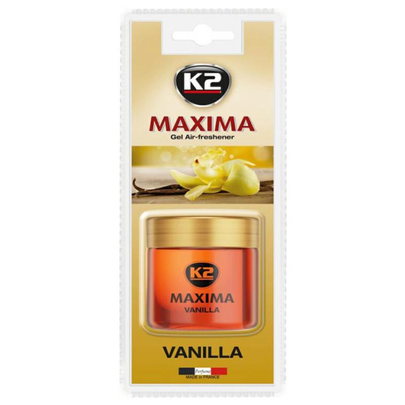 K2 Maxima Vanilla 50ml - Odświeżacz powietrza w żelu | Sklep online Galonoleje.pl