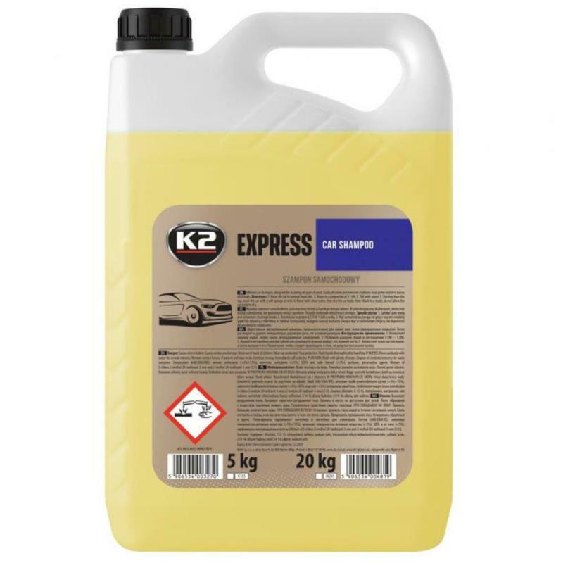K2 Express 5L - Wydajny szampon samochodowy | Sklep online Galonoleje.pl