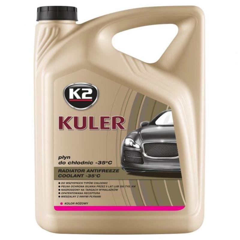 K2 Kuler płyn do chłodnic różowy G13 5L | Sklep online Galonoleje.pl