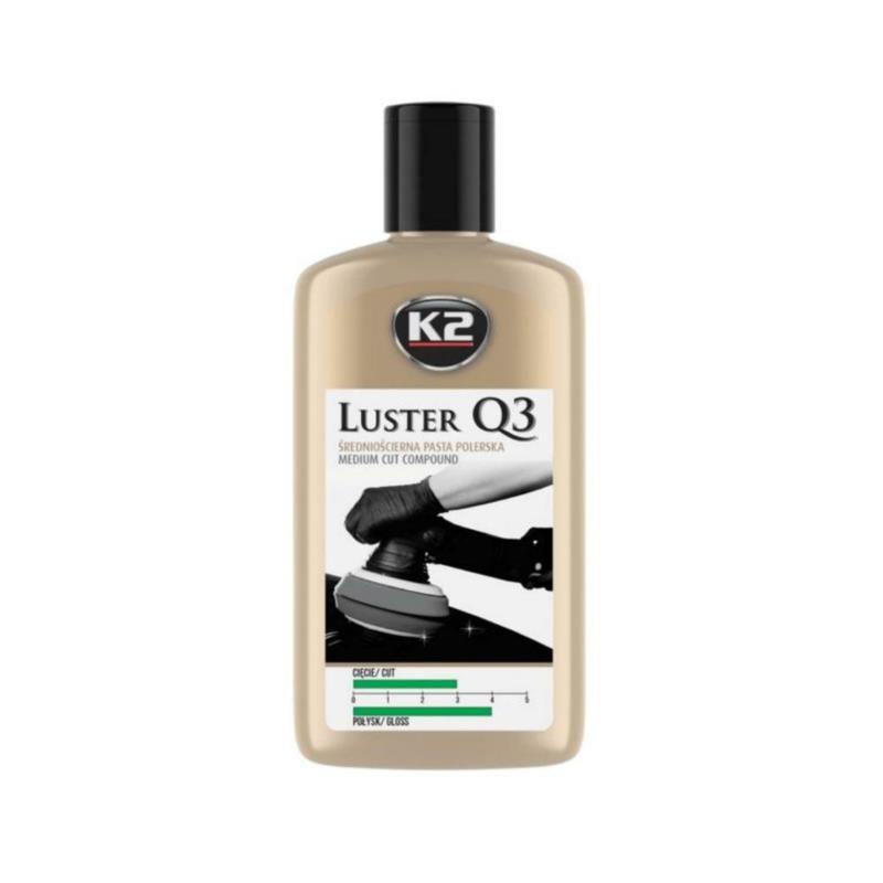 K2 Luster Q3 250g - Superszybka pasta polerska | Sklep online Galonoleje.pl