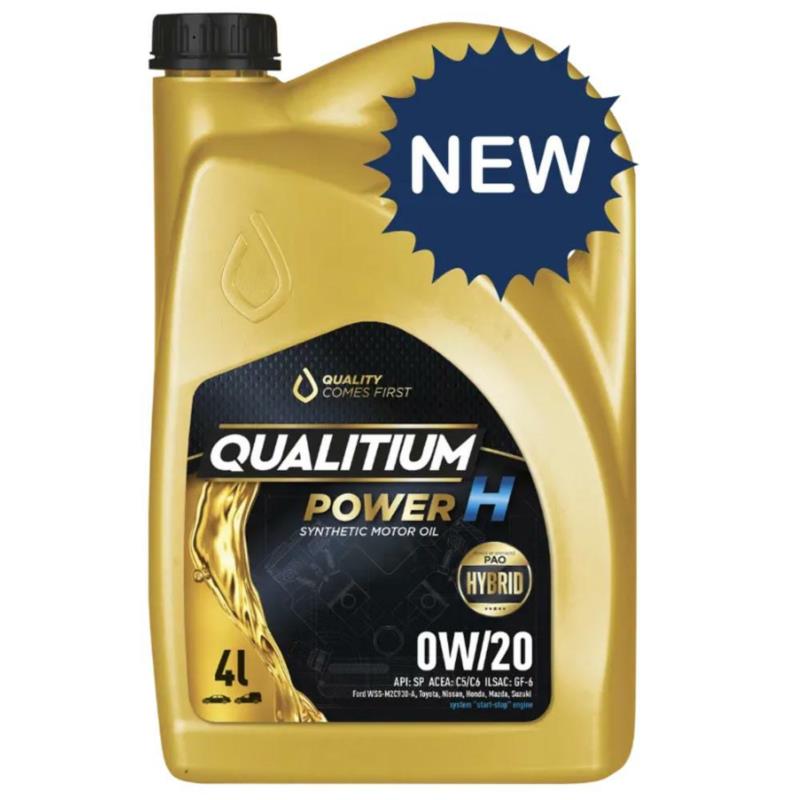 QUALITIUM Power H 0W20 4L - syntetyczny olej silnikowy | Sklep online Galonoleje.pl
