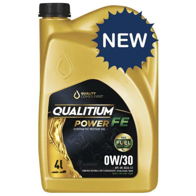 QUALITIUM Power FE 0W30 4L - syntetyczny olej silnikowy | Sklep online Galonoleje.pl
