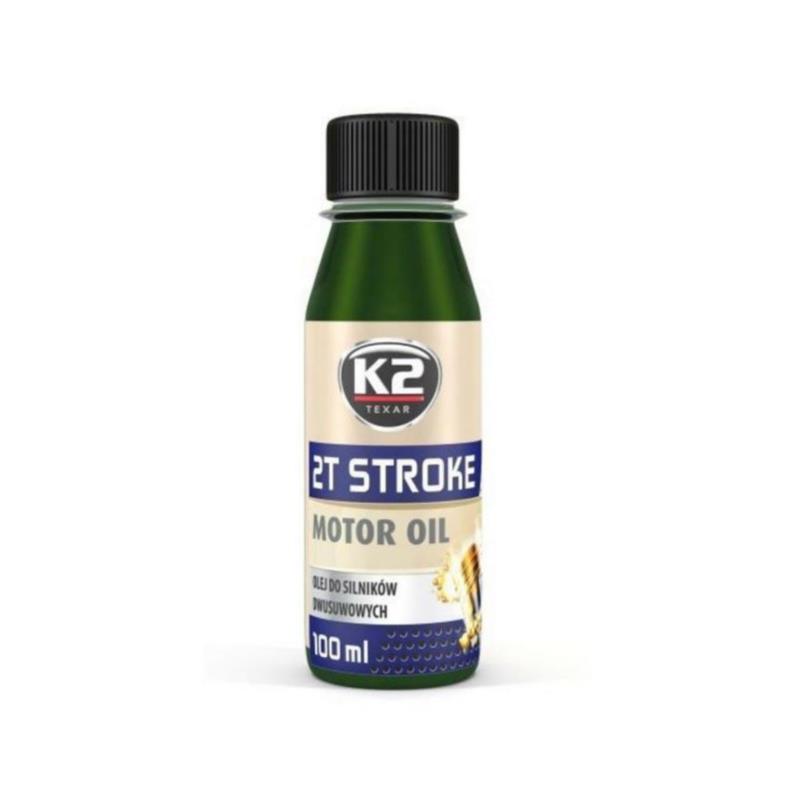 K2 2T Stroke Oil 100ml - zielony olej do kosiark i piły do mieszanki paliwa | Sklep online Galonoleje.pl
