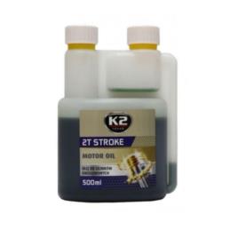 K2 2T Stroke Oil 500ml - zielony olej do kosiark i piły do mieszanki paliwa | Sklep online Galonoleje.pl