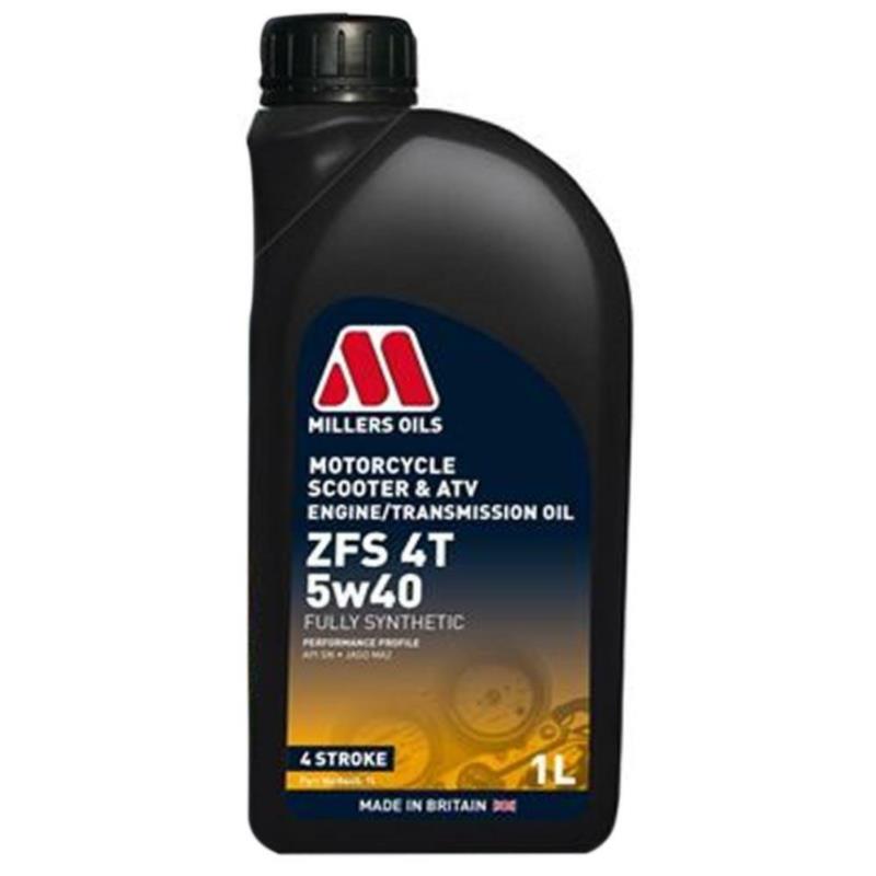 MILLERS ZFS 4T 5w40 1L syntetyczny olej motocyklowy | Sklep online Galonoleje.pl