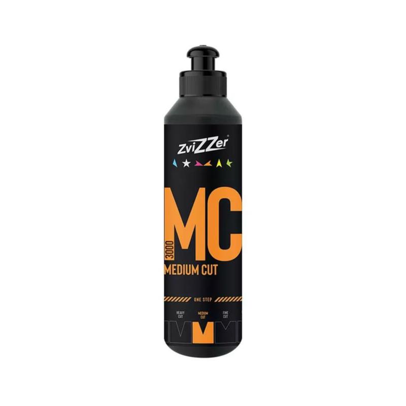 ZVIZZER MC3000 Medium Cut Orange 250ml - pasta polerska one step | Sklep online Galonoleje.pl